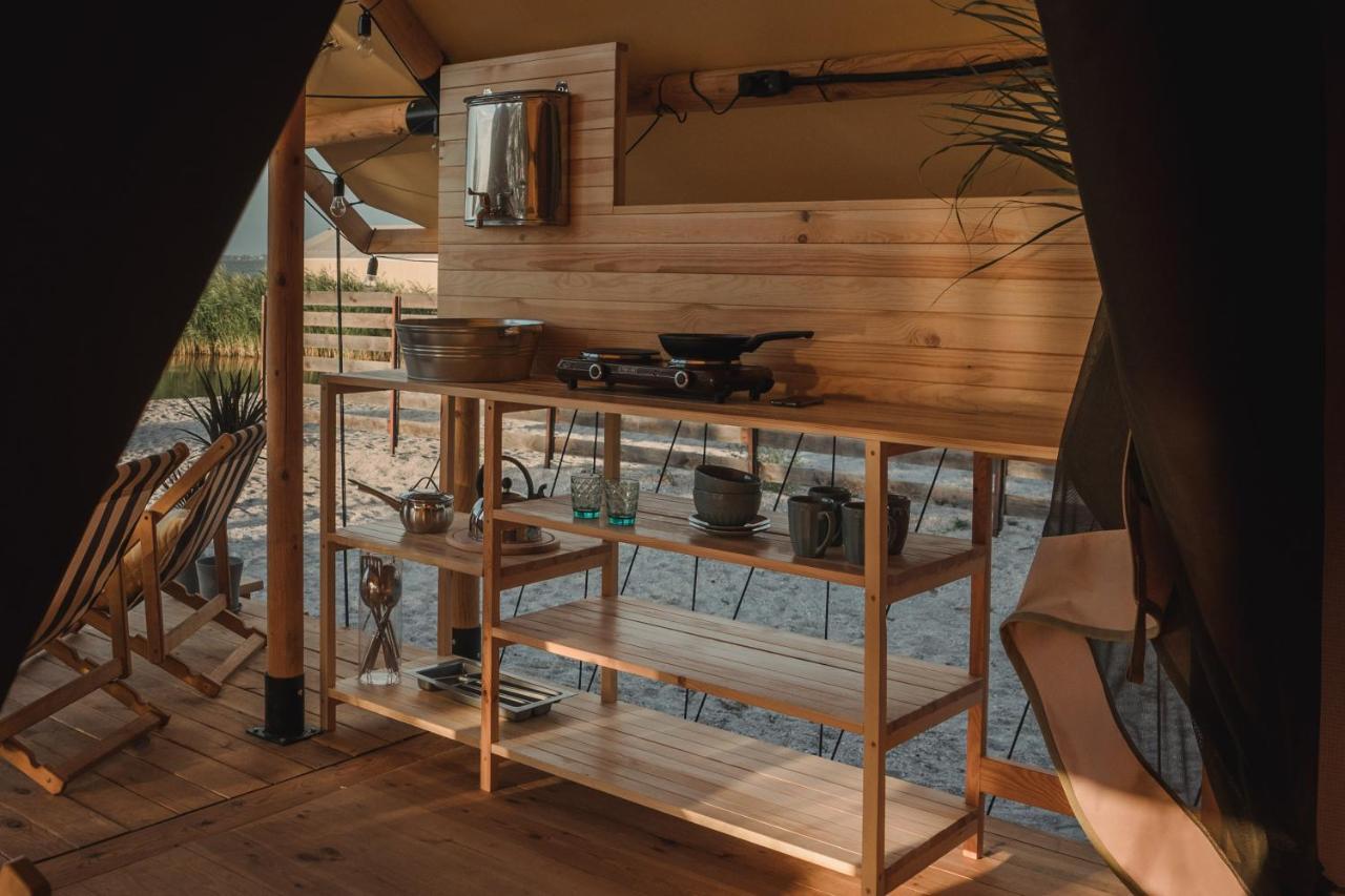 Glamping Mandra Hotel Zatoka Zewnętrze zdjęcie